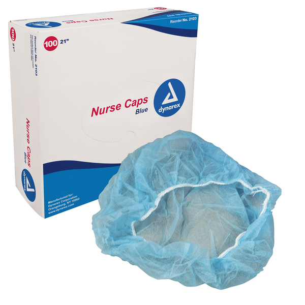 Dynarex Nurse Cap O.R. 21" - Green 2102